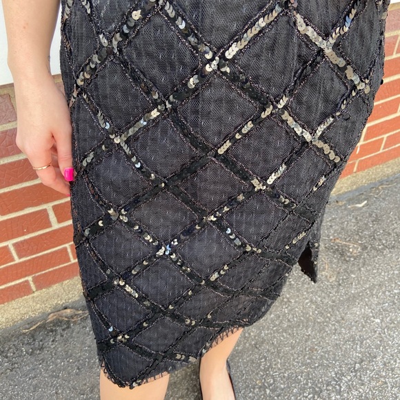 Vintage Black Party Dress - Picture 3 of 6